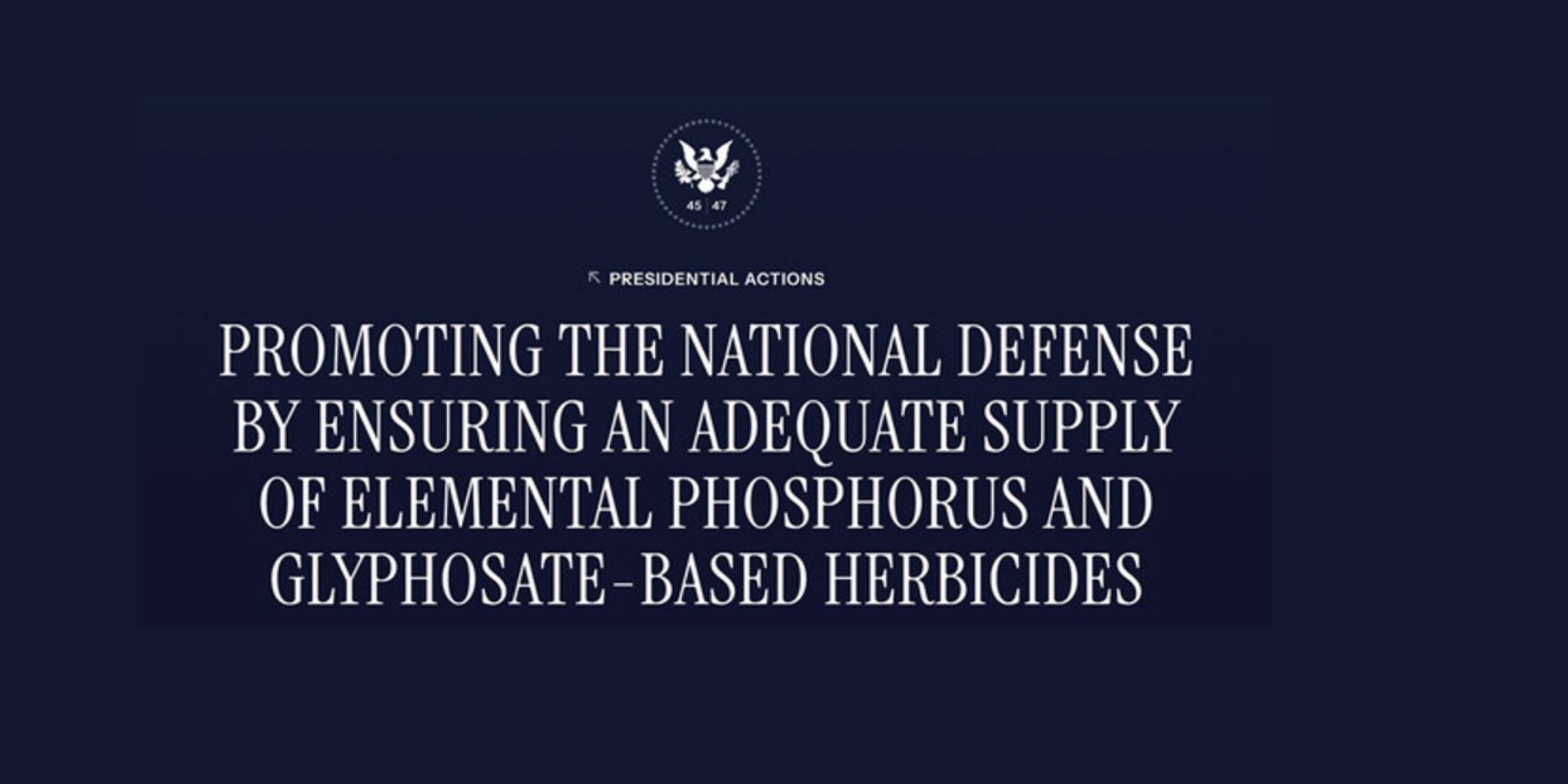 The Executive Order Everyone Misread - The HighWire